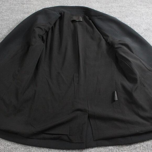 Alexander Wang Blazer Womens 4 Black Tailored Stretch Work Business Quiet Luxury - Picture 2 of 8